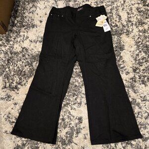 Angels Women’s Curvy Fit Bootcut Pants | Size 16W | Black
